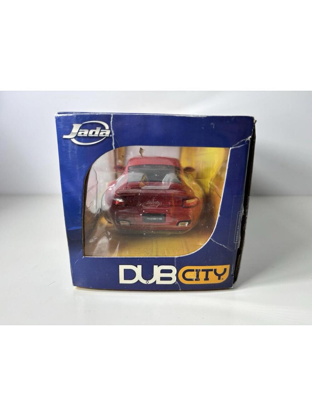 Jada Toys 1:24 Porsche 911 Turbo Red Dubcity - Picture 2 of 6
